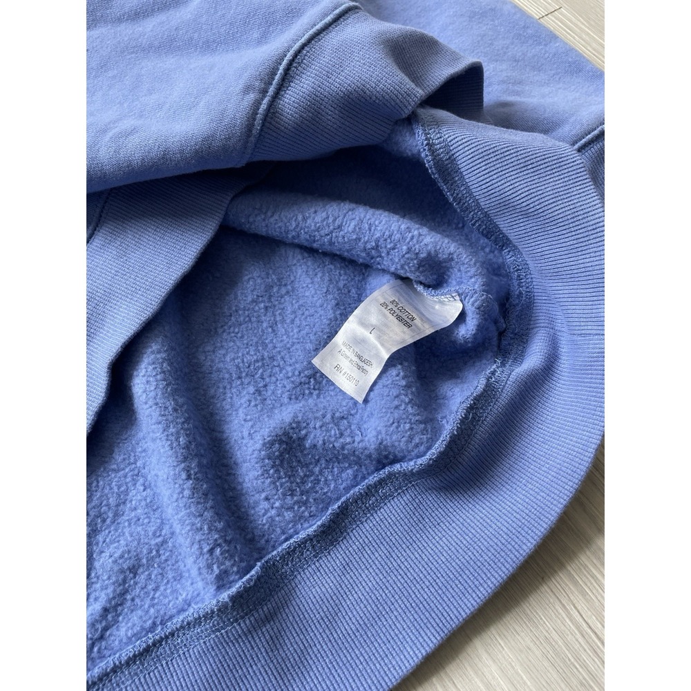 Peloton Men's Blue Pullover Crewneck Sweatshirt Size Large Loungewear Athleisure - Picture 4 of 6